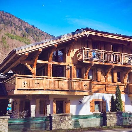 Chalet Clos Moccand Samoëns Екстериор снимка