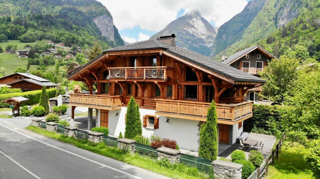 Chalet Clos Moccand Samoëns Екстериор снимка